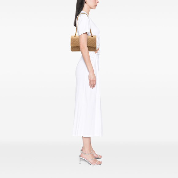 Pre-Loved Chanel Medium Classic Lambskin Double Flap - Picture 7 of 8